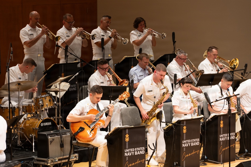 U.S. Navy Band Commodores perform at the State University of New York Fredonia