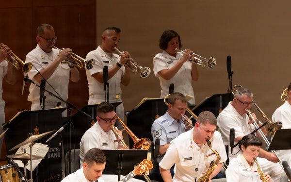 U.S. Navy Band Commodores perform at the State University of New York Fredonia