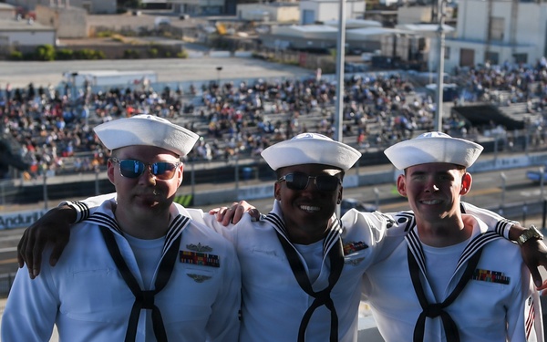 NASCAR San Diego Weekend on USS Carl Vinson (CVN 70)