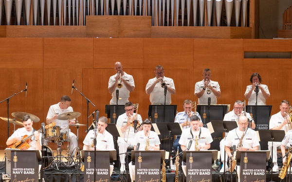 U.S. Navy Band Commodores perform at the State University of New York Fredonia