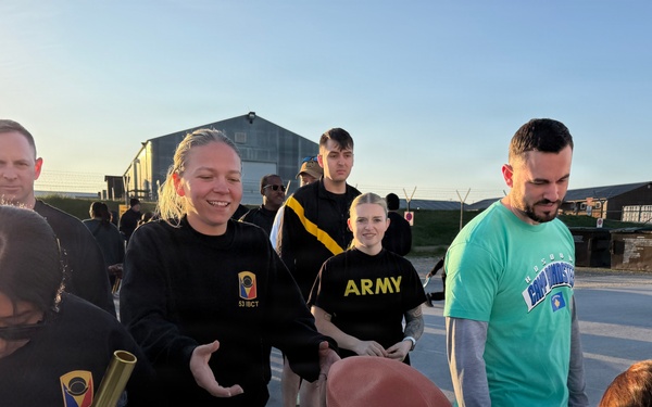 KFOR personnel participate in Respect Run for Sexual Assault Awareness Month