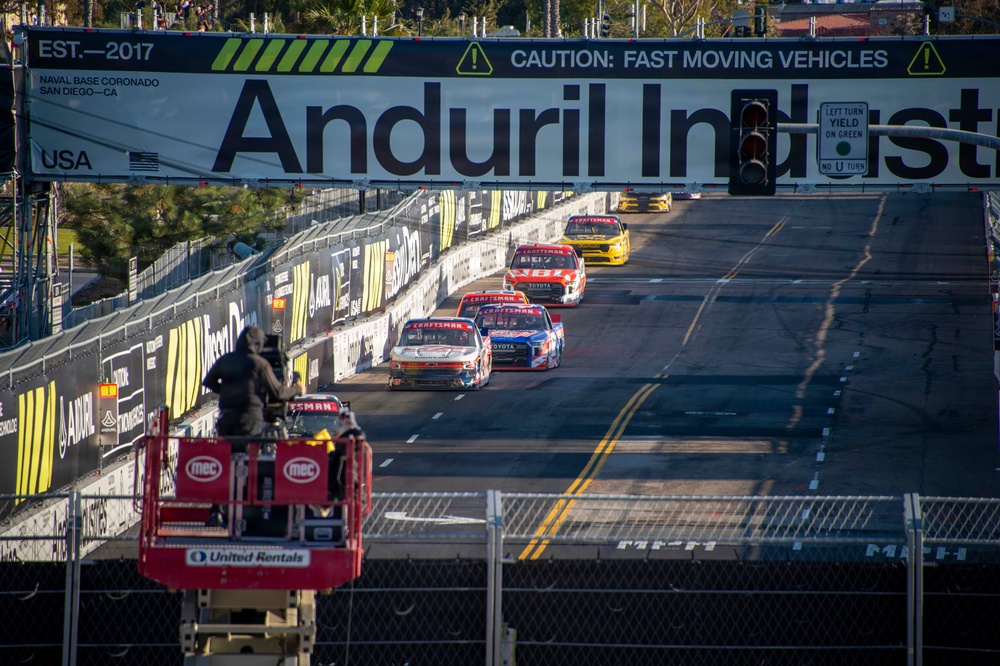 NASCAR San Diego Weekend on USS Carl Vinson