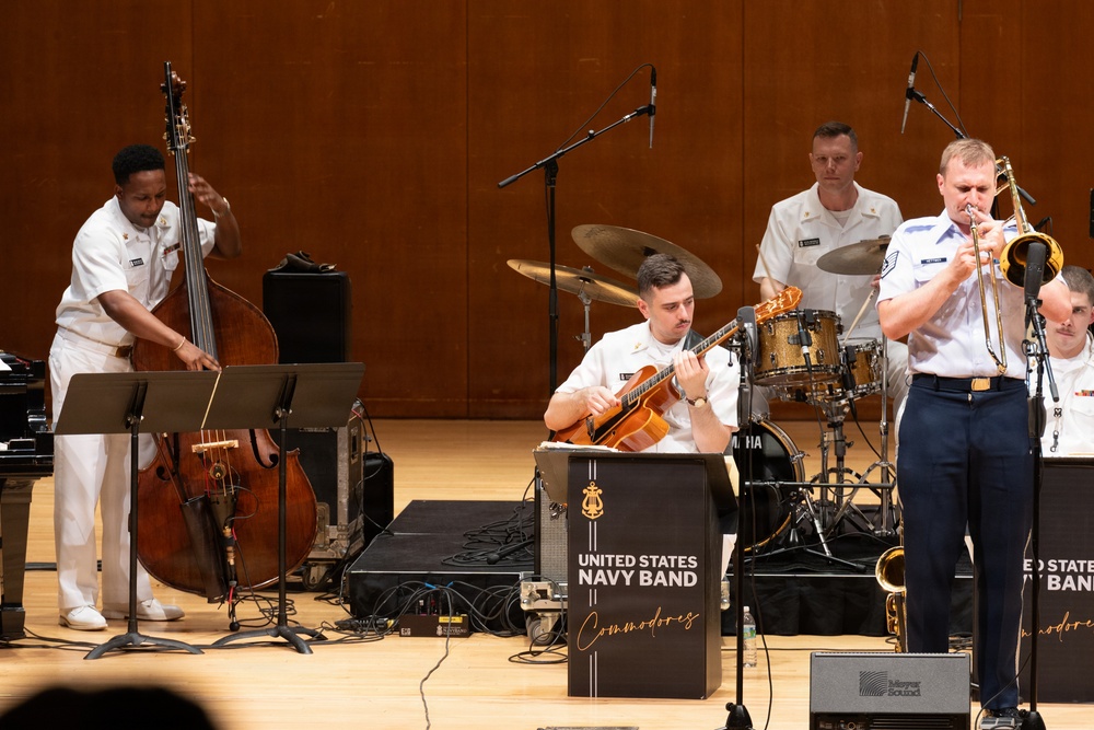 U.S. Navy Band Commodores perform at the State University of New York Fredonia
