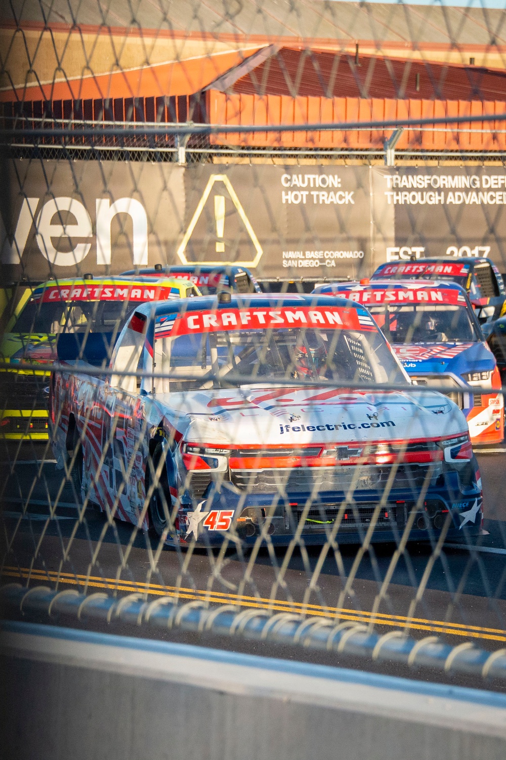 NASCAR San Diego Weekend on USS Carl Vinson