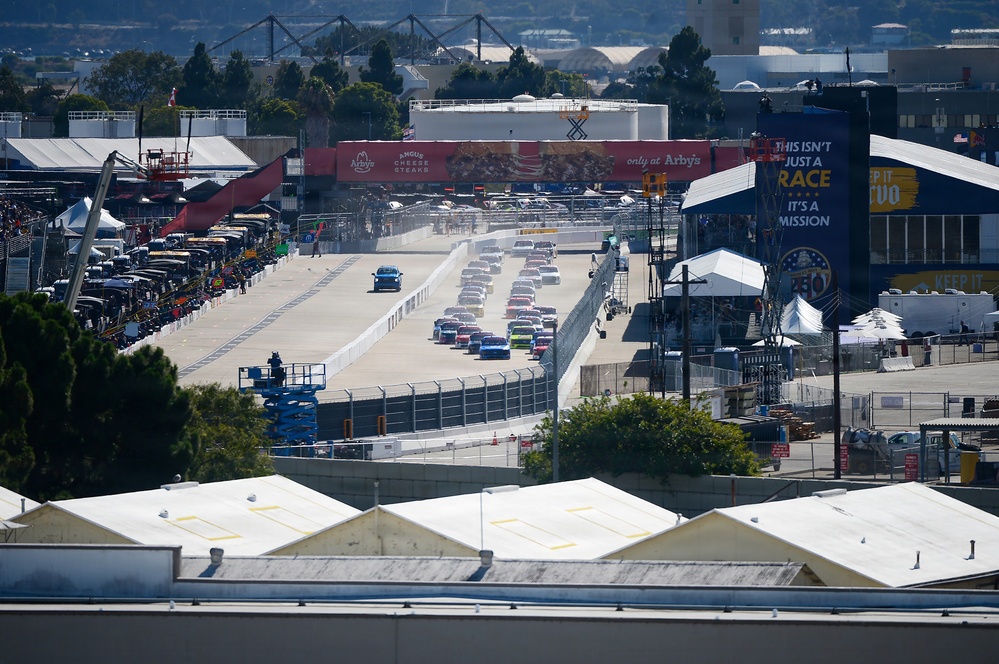 NASCAR San Diego Weekend on USS Carl Vinson