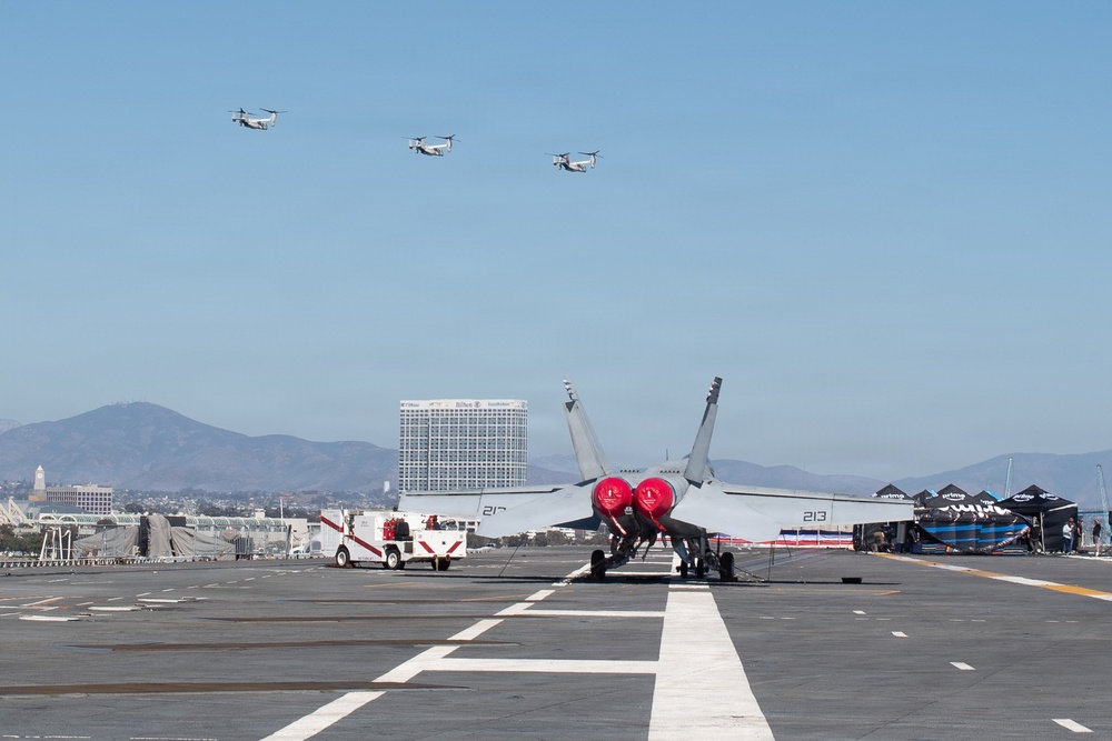 NASCAR San Diego Weekend on USS Carl Vinson