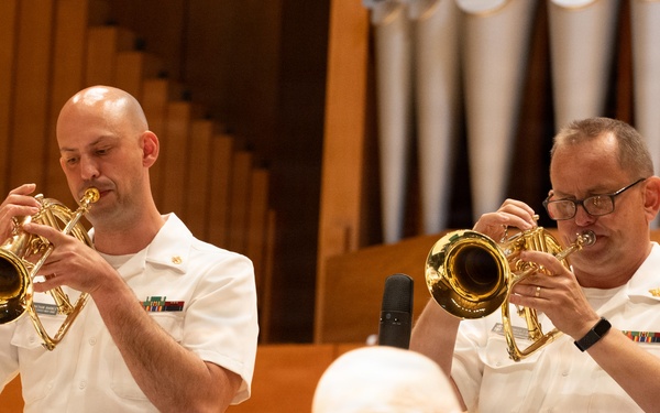 U.S. Navy Band Commodores perform at the State University of New York Fredonia