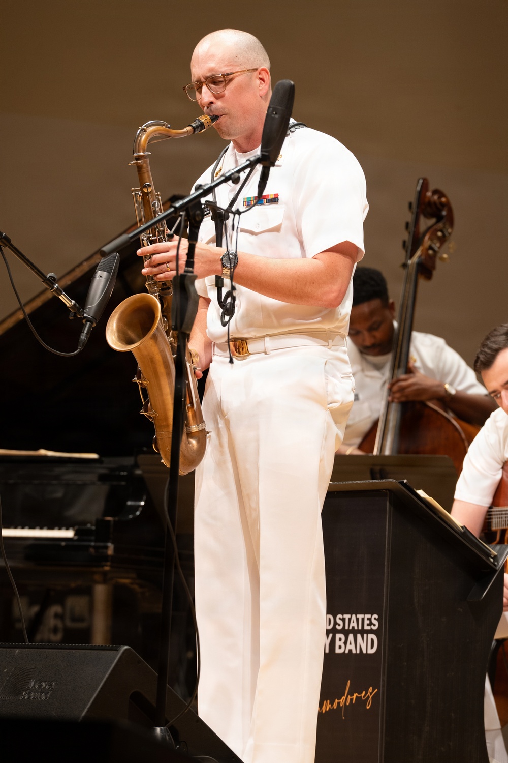 U.S. Navy Band Commodores perform at the State University of New York Fredonia