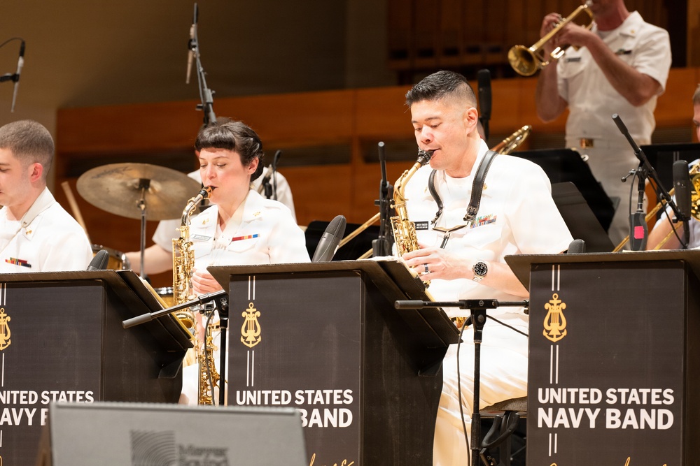 U.S. Navy Band Commodores perform at the State University of New York Fredonia