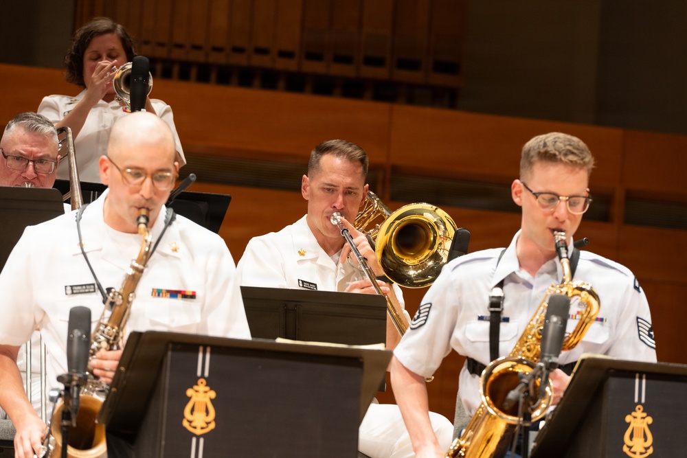 U.S. Navy Band Commodores perform at the State University of New York Fredonia