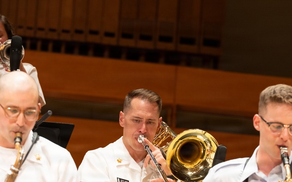 U.S. Navy Band Commodores perform at the State University of New York Fredonia