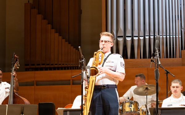 U.S. Navy Band Commodores perform at the State University of New York Fredonia