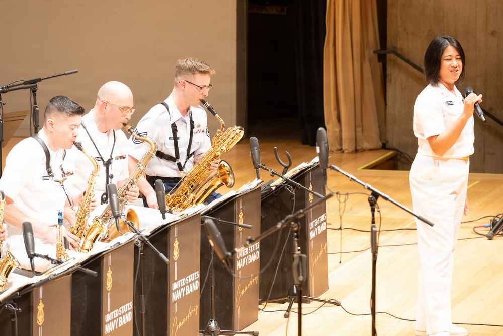 U.S. Navy Band Commodores perform at the State University of New York Fredonia