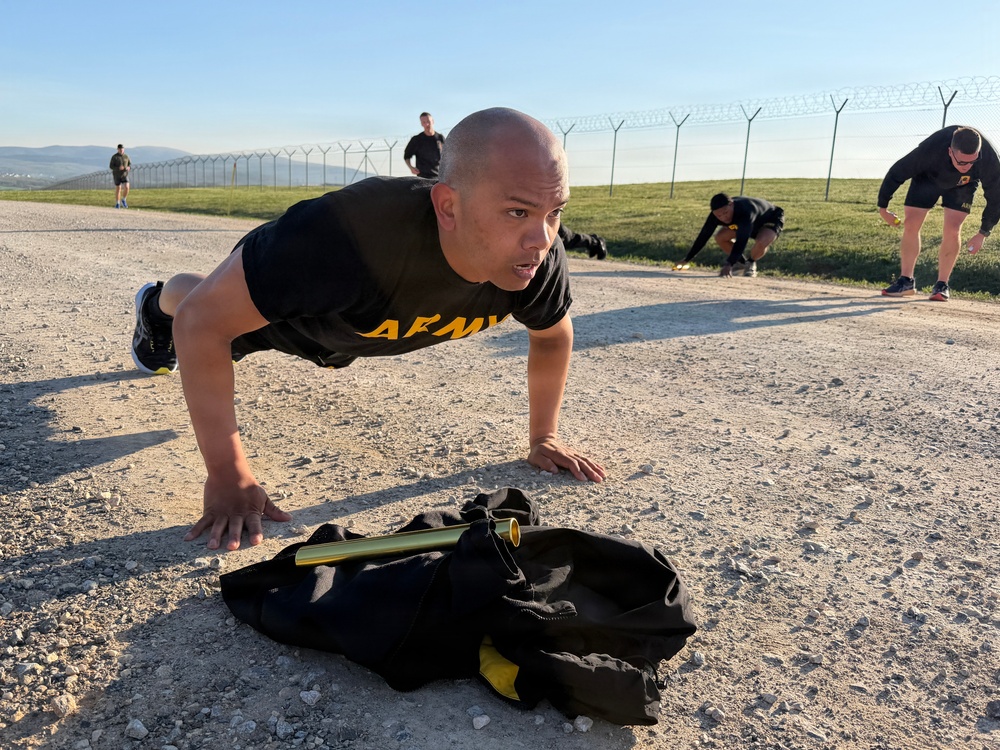 KFOR personnel participate in Respect Run for Sexual Assault Awareness Month