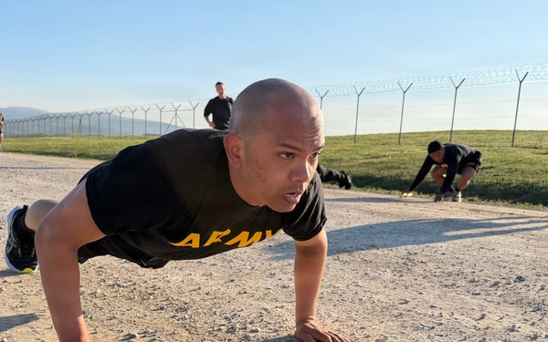 KFOR personnel participate in Respect Run for Sexual Assault Awareness Month