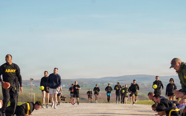 KFOR personnel participate in Respect Run for Sexual Assault Awareness Month