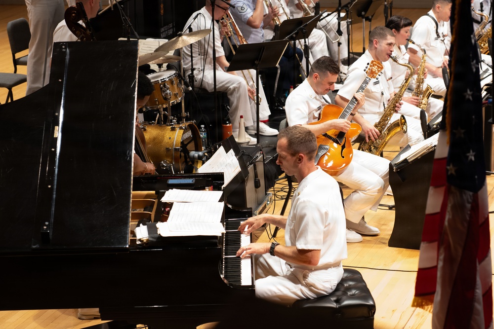 U.S. Navy Band Commodores perform at the State University of New York Fredonia
