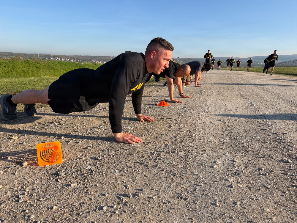 KFOR personnel participate in Respect Run for Sexual Assault Awareness Month