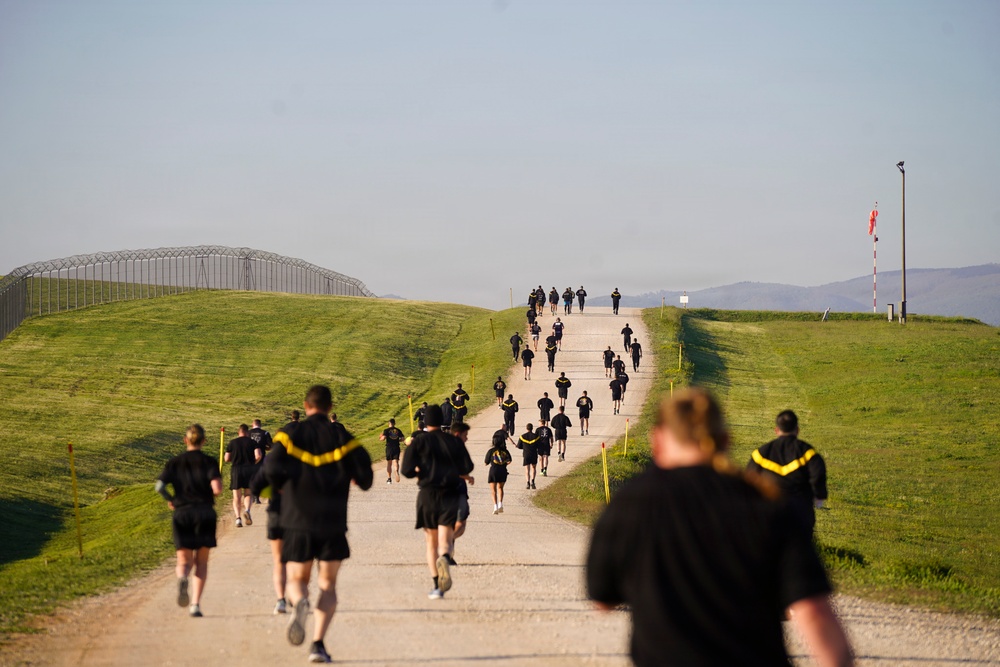 KFOR personnel participate in Respect Run for Sexual Assault Awareness Month
