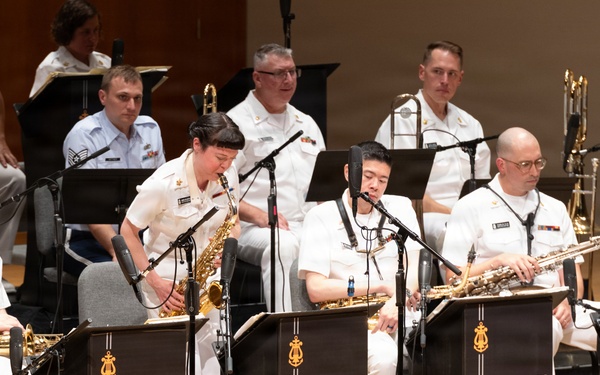 U.S. Navy Band Commodores perform at the State University of New York Fredonia