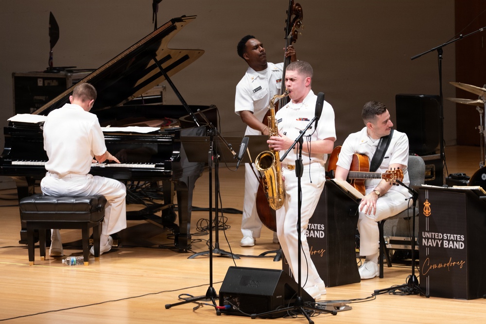 U.S. Navy Band Commodores perform at the State University of New York Fredonia