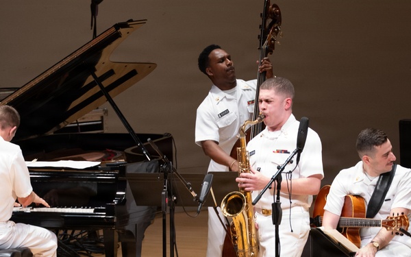 U.S. Navy Band Commodores perform at the State University of New York Fredonia