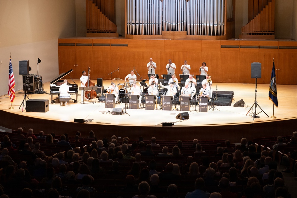 U.S. Navy Band Commodores perform at the State University of New York Fredonia