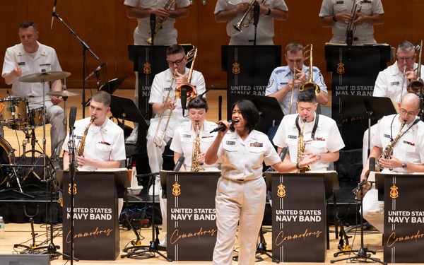 U.S. Navy Band Commodores perform at the State University of New York Fredonia