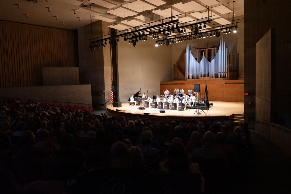 U.S. Navy Band Commodores perform at the State University of New York Fredonia