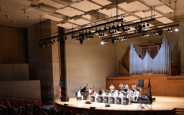 U.S. Navy Band Commodores perform at the State University of New York Fredonia