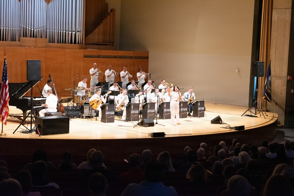U.S. Navy Band Commodores perform at the State University of New York Fredonia