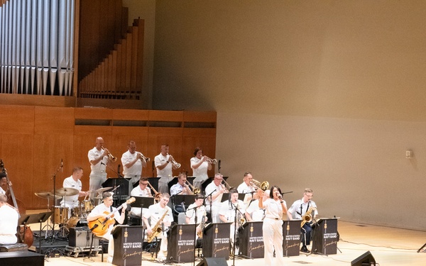 U.S. Navy Band Commodores perform at the State University of New York Fredonia