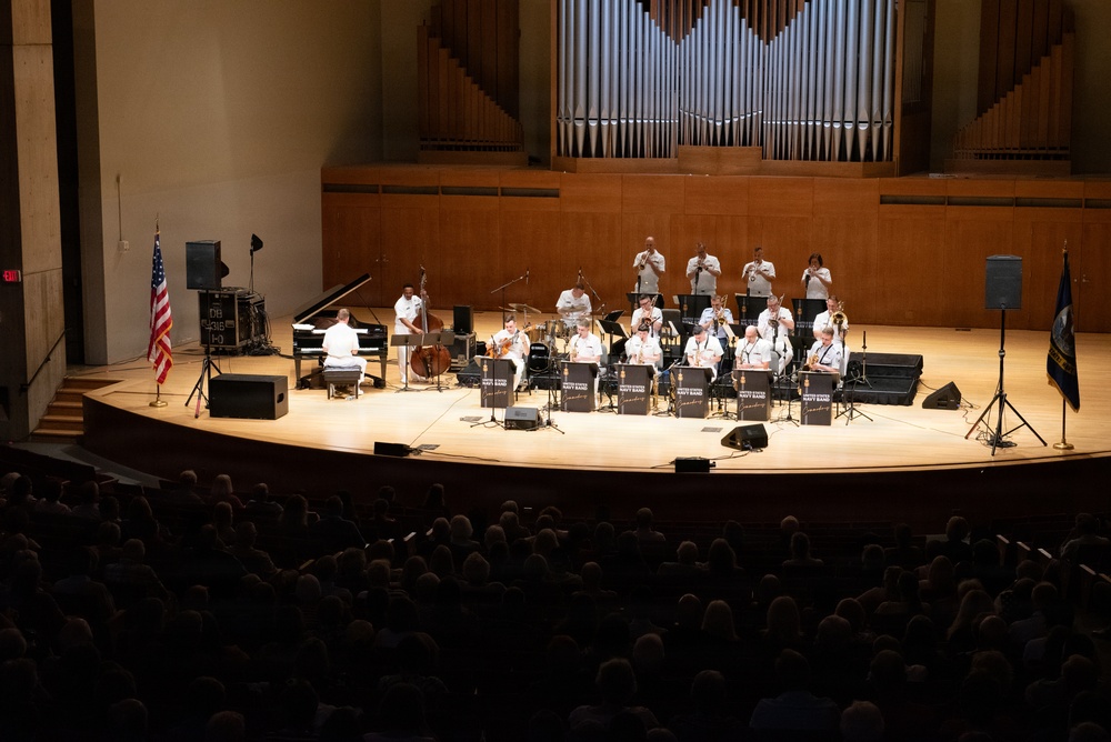 U.S. Navy Band Commodores perform at the State University of New York Fredonia