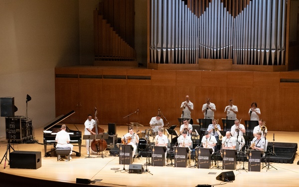 U.S. Navy Band Commodores perform at the State University of New York Fredonia