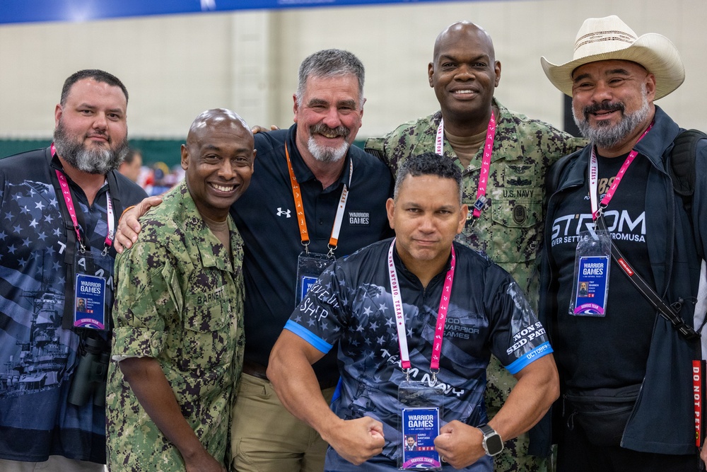 Rear Adm. Stephen D. Barnett Attends Archery Competition at the 2026 Warrior Games