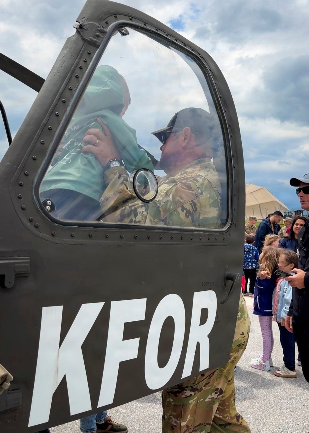 KFOR hosts Public Safety Day for Mother Cabrini Kindergarten students at Camp Bondsteel