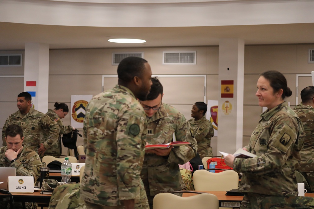 16th Sustainment Brigade Hosts Multinational Engagement During Knights Week