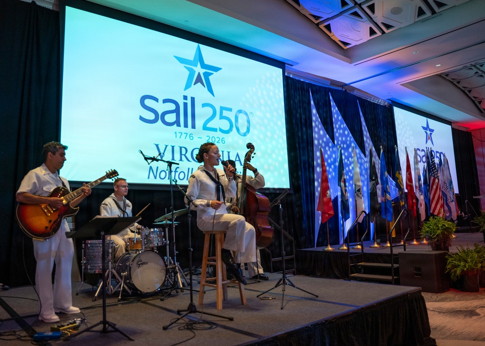 Sail 250 Captain’s Welcome Reception Held in Norfolk