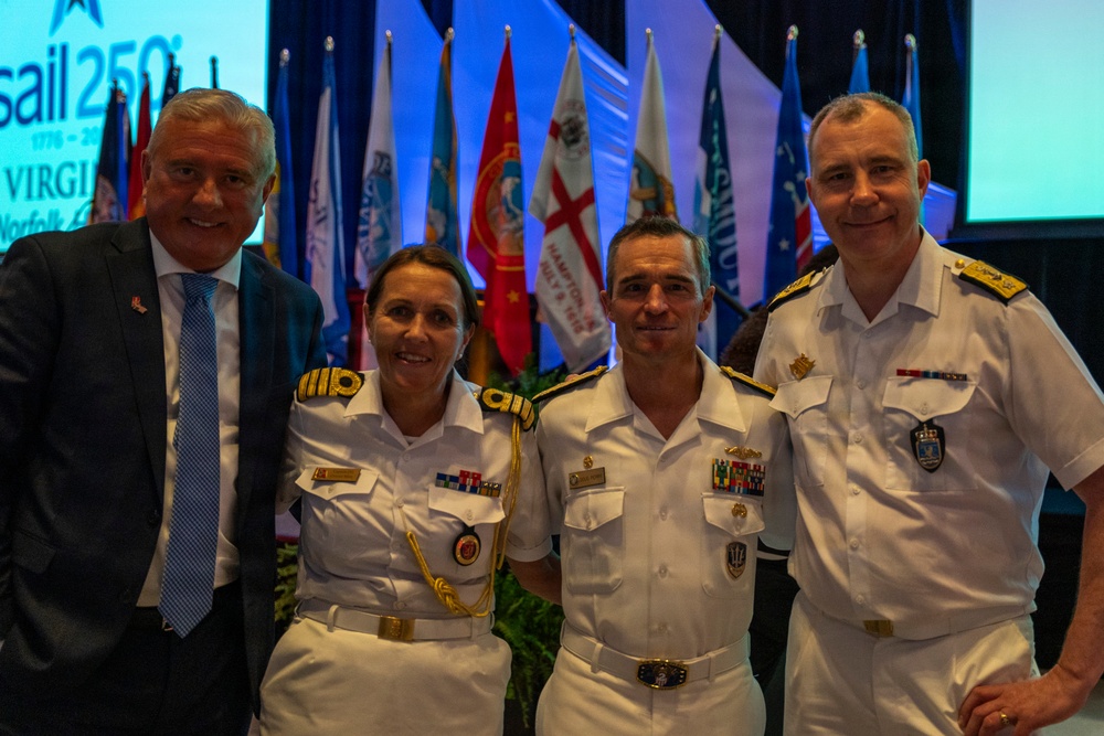 Sail 250 Captain’s Welcome Reception Held in Norfolk