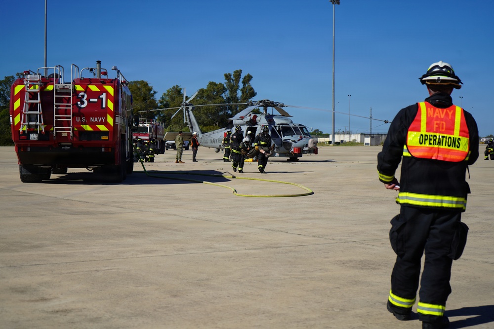 NMRTC Rota Enhances Emergency Response Readiness During Air Mishap Exercise