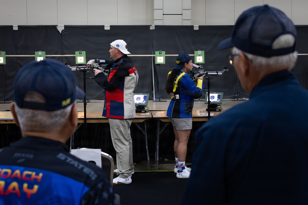 Precision air competition at 2026 Warrior Games
