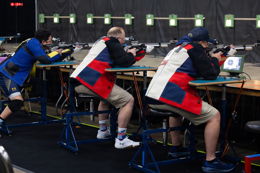 Precision air competition at 2026 Warrior Games