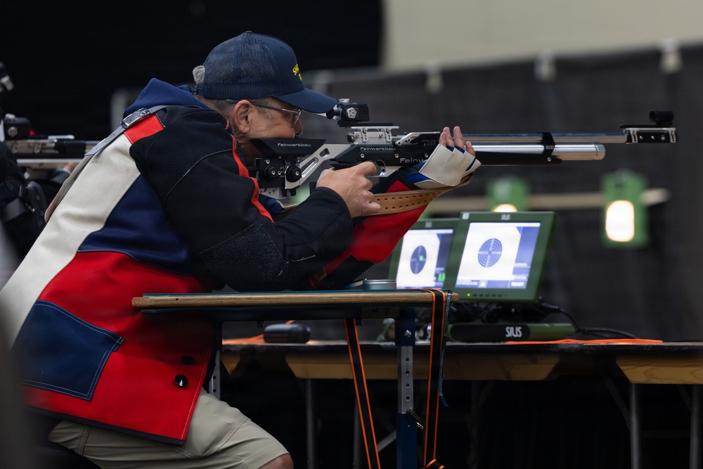 Precision air competition at 2026 Warrior Games