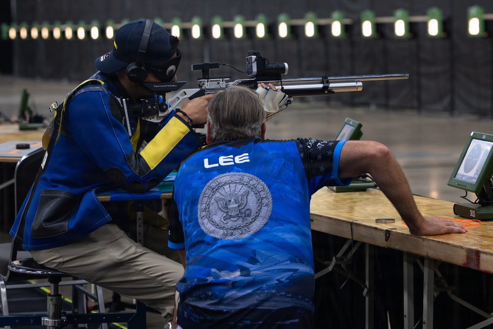 Precision air competition at 2026 Warrior Games