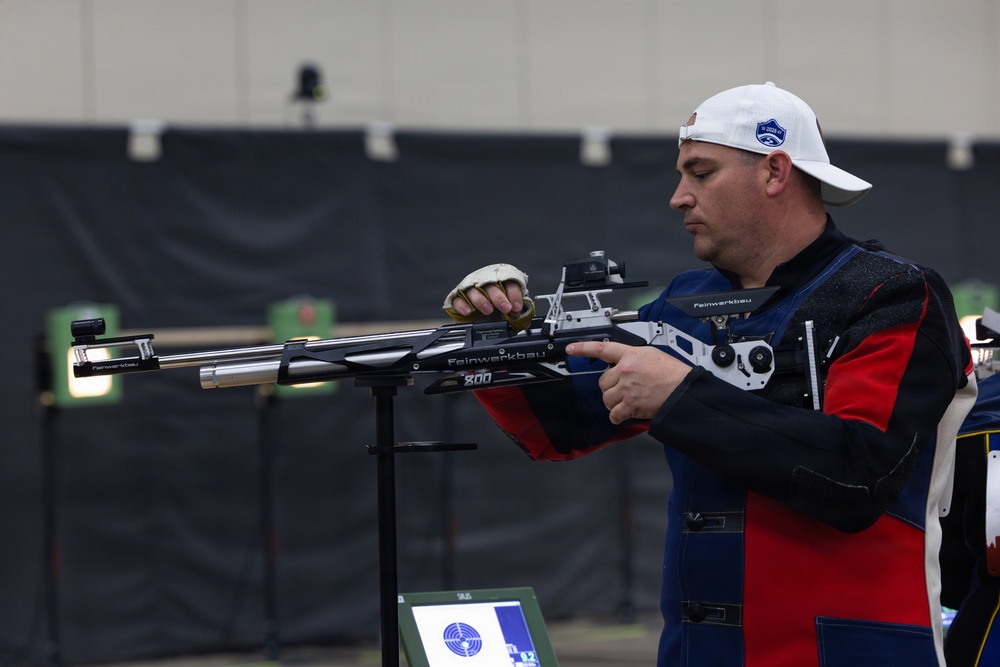 Precision air competition at 2026 Warrior Games