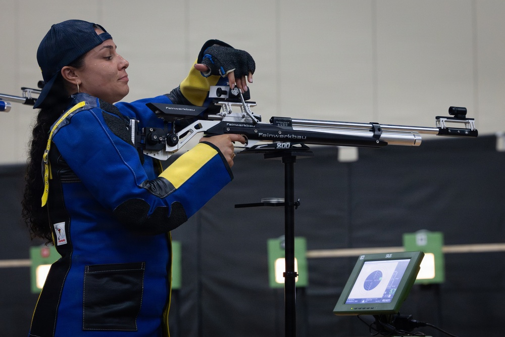 Precision air competition at 2026 Warrior Games