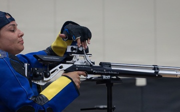 Precision air competition at 2026 Warrior Games