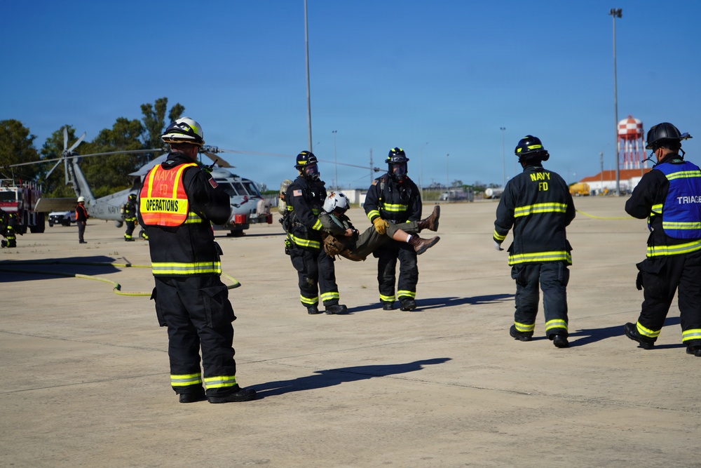 NMRTC Rota Enhances Emergency Response Readiness During Air Mishap Exercise