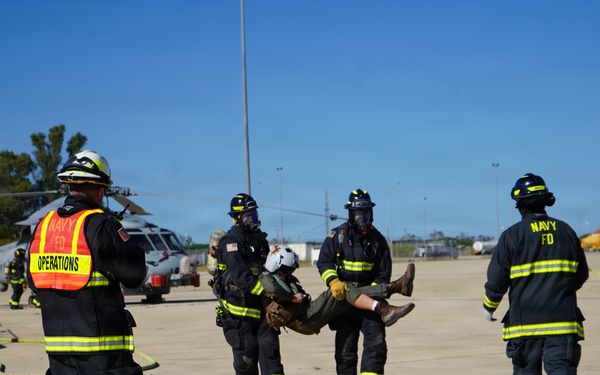 NMRTC Rota Enhances Emergency Response Readiness During Air Mishap Exercise