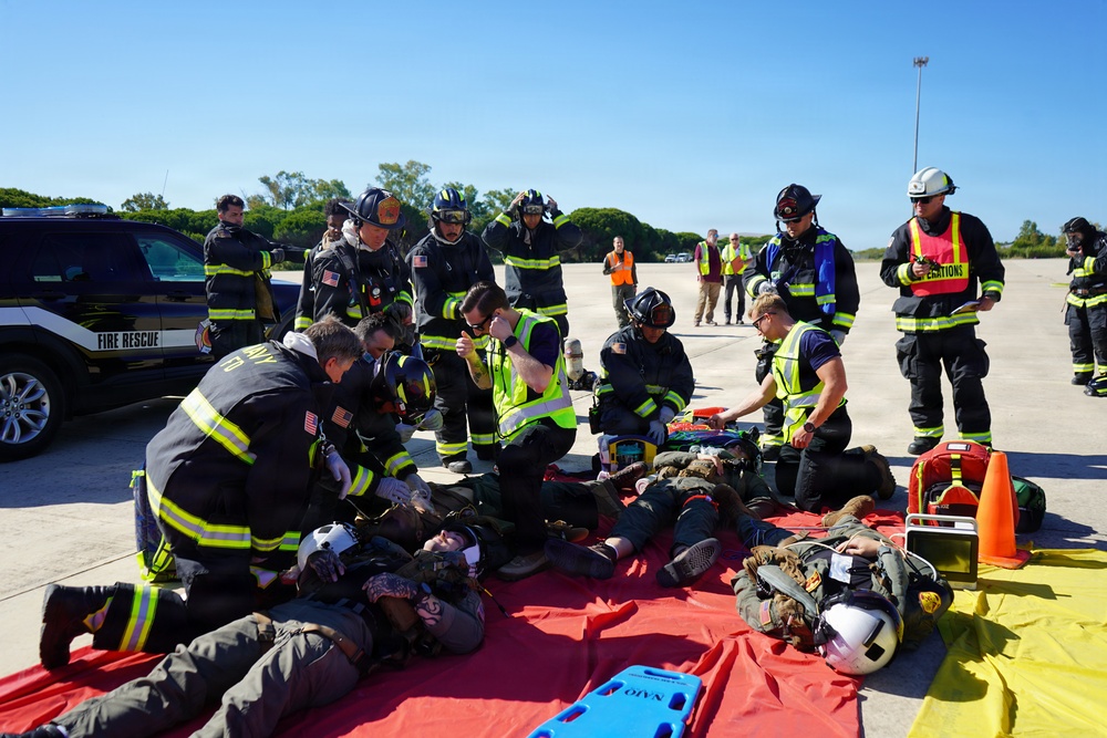 NMRTC Rota Enhances Emergency Response Readiness During Air Mishap Exercise